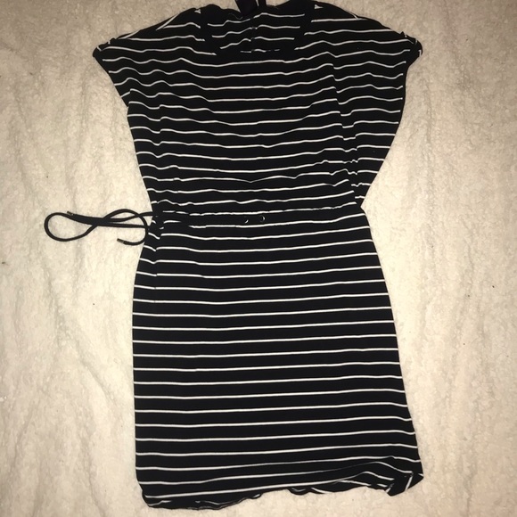 Lack striped dress - Picture 2 of 3